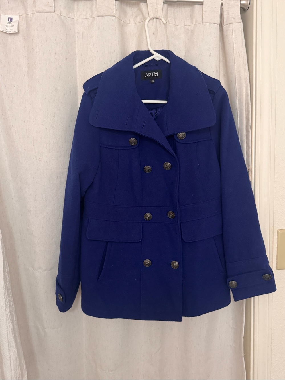 Apt. 9 Women's Blue Peacoat